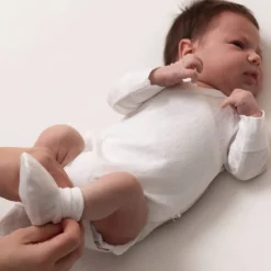 Accessories*The Sleep Store Organic Cotton Pointelle Booties