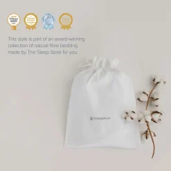 Cot Sheets*The Sleep Store Organic Sateen Cot Sheet Set