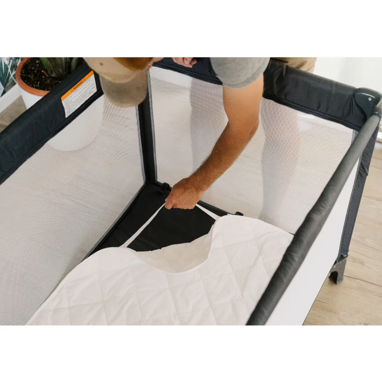 Travel Cots & Beds|Mattress Protectors & Underlays*The Sleep Store Quilted Wool Topper - Quest Portacot