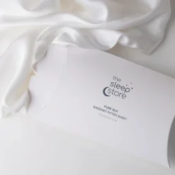 Bassinet & Co-Sleeper Bedding*The Sleep Store Silk Bassinet Fitted Sheet Ivory