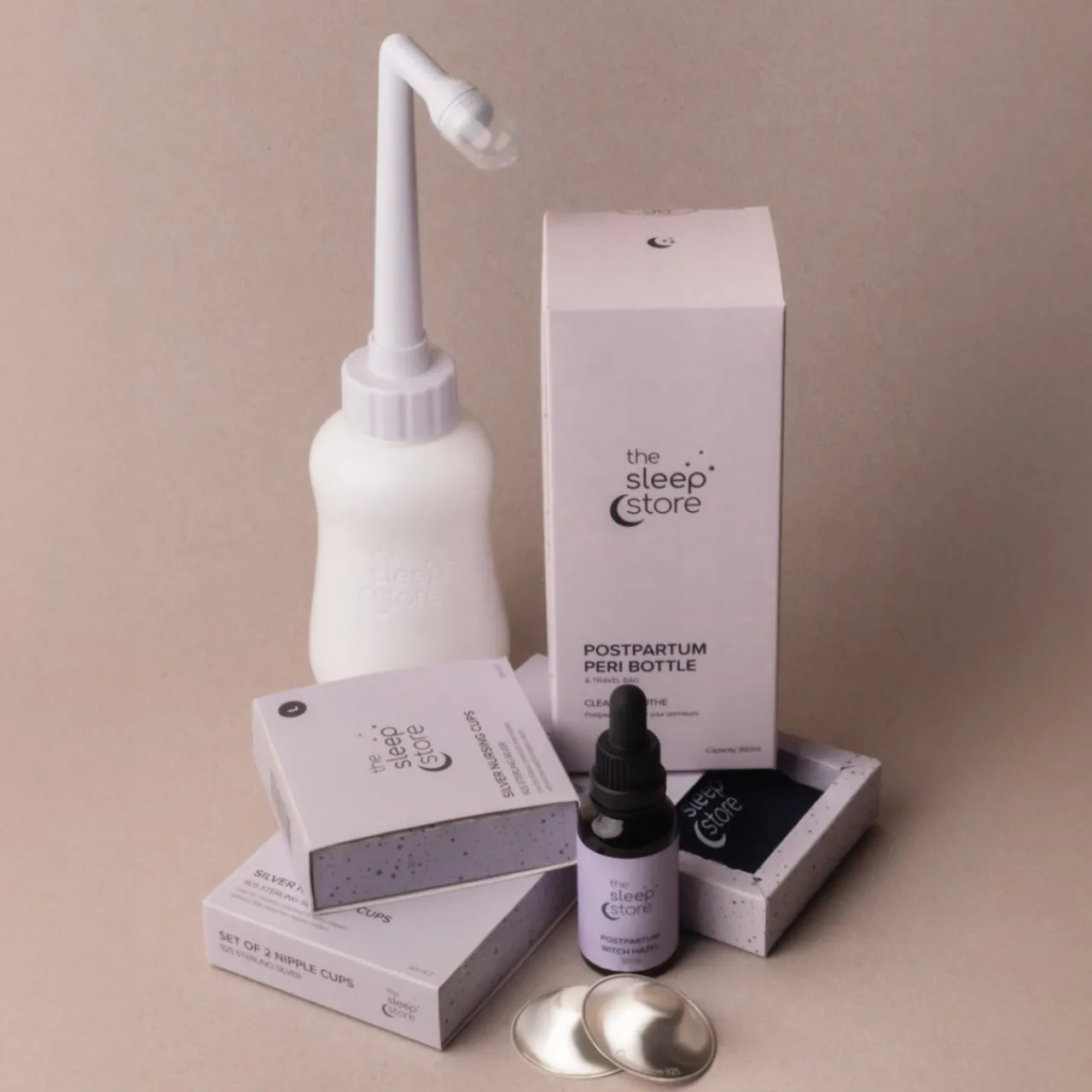 Gifts For Mum|Self-Care*The Sleep Store Silver Nipple Cups