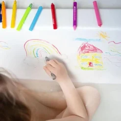 Bath Toys*Tiger Tribe Bath Crayons 8pk (CDU12)