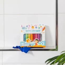 Bath Toys*Tiger Tribe Bath Crayons 8pk (CDU12)