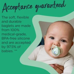 Dummies & Accessories*Tommee Tippee - Glow Night Soothers 2 Pack