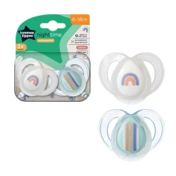 Dummies & Accessories*Tommee Tippee - Glow Night Soothers 2 Pack