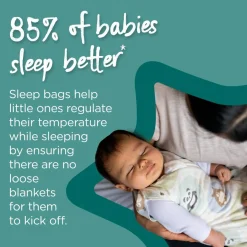 Fitted Swaddles*Tommee Tippee Grobag 1.0 tog Swaddlebag - Clearance Grey Marl