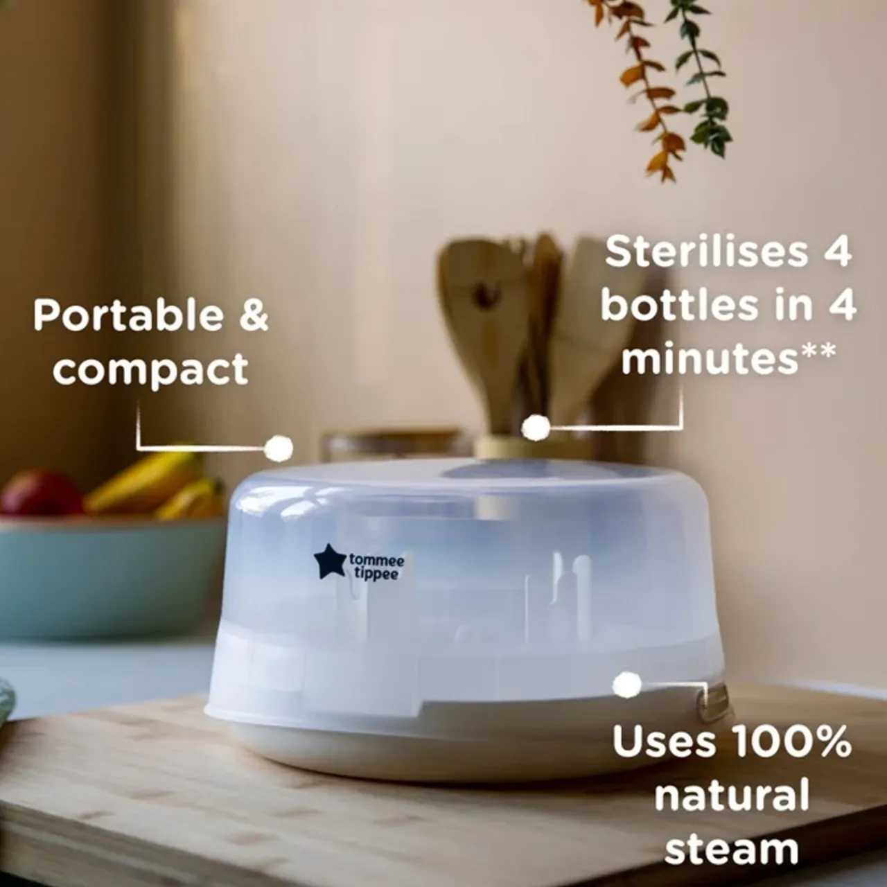 Cleaning & Sterilising*Tommee Tippee Microsteri Microwave Steam Steriliser