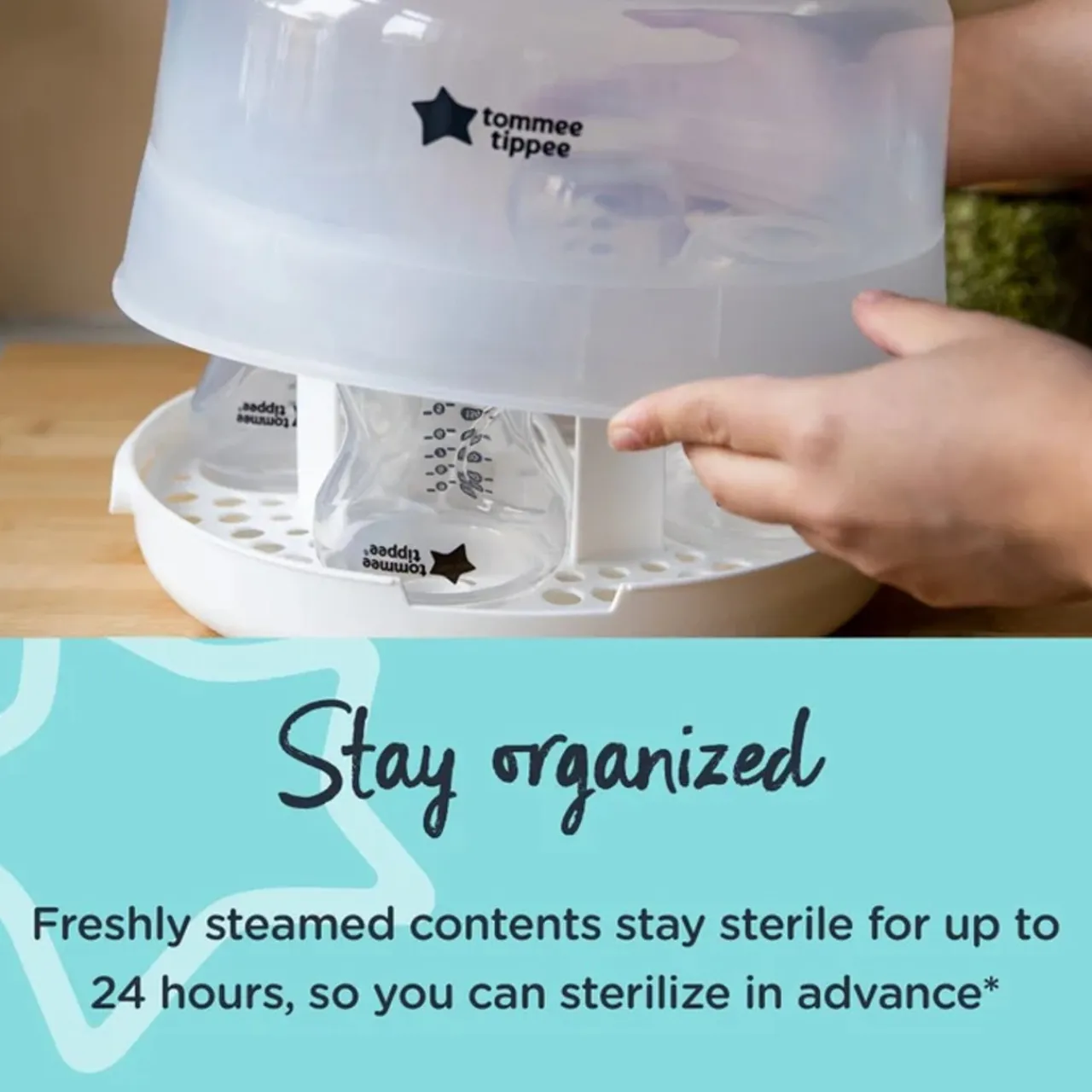 Cleaning & Sterilising*Tommee Tippee Microsteri Microwave Steam Steriliser