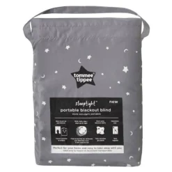 Shade & Blackout Blinds|Blackout Blinds*Tommee Tippee Sleeptight Portable Blackout Blind - Starry Grey