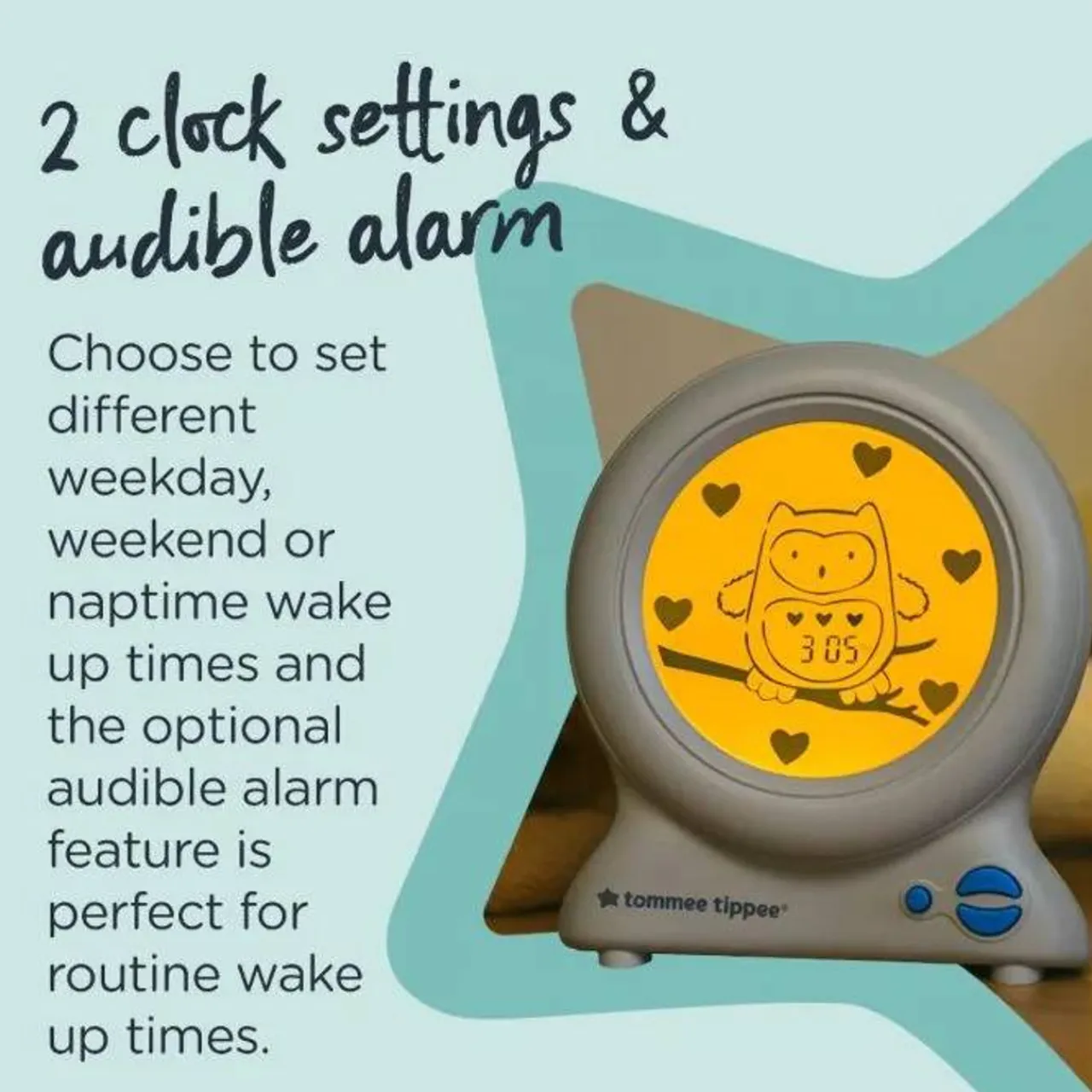 Trainer Clocks*Tommee Tippee USB Groclock Sleep Trainer Clock