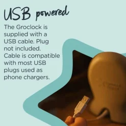 Trainer Clocks*Tommee Tippee USB Groclock Sleep Trainer Clock
