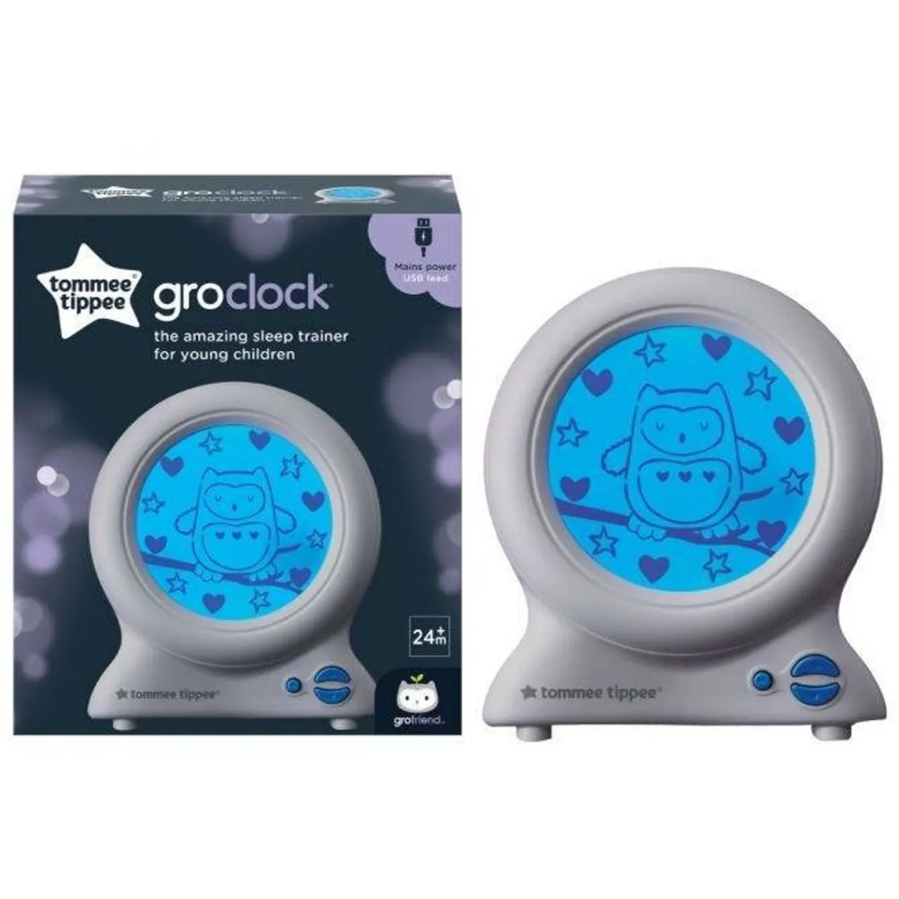 Trainer Clocks*Tommee Tippee USB Groclock Sleep Trainer Clock