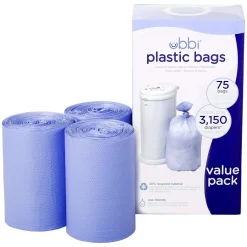 Change Mats & Baskets|Change Tables, Mats & Baskets*Ubbi Diaper Pail Plastic Bags
