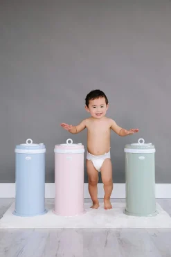 Change Tables, Mats & Baskets|Change Mats & Baskets*Ubbi Steel Nappy Bin