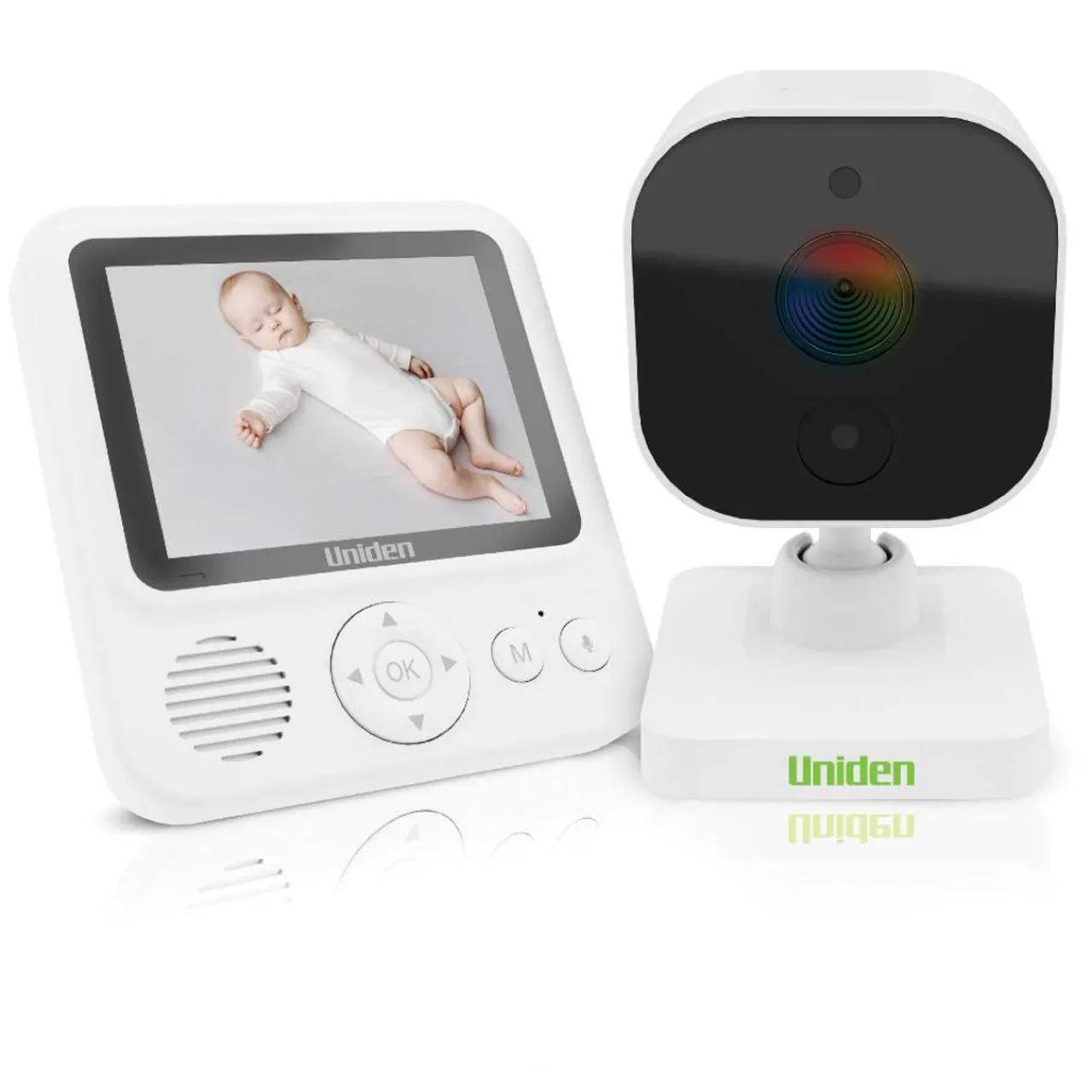 Safe Sleep*Uniden BW2511 2.8" Compact Wireless Smart Baby Video Monitor with Camera