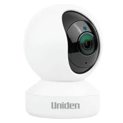 Safe Sleep*Uniden Guardian App Cam Home+ 2.5K Indoor Pan & Tilt Smart Camera
