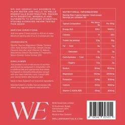 Self Care & Vitamins|Self-Care*Welle Essentials Electrolytes - Strawberry Daiquiri