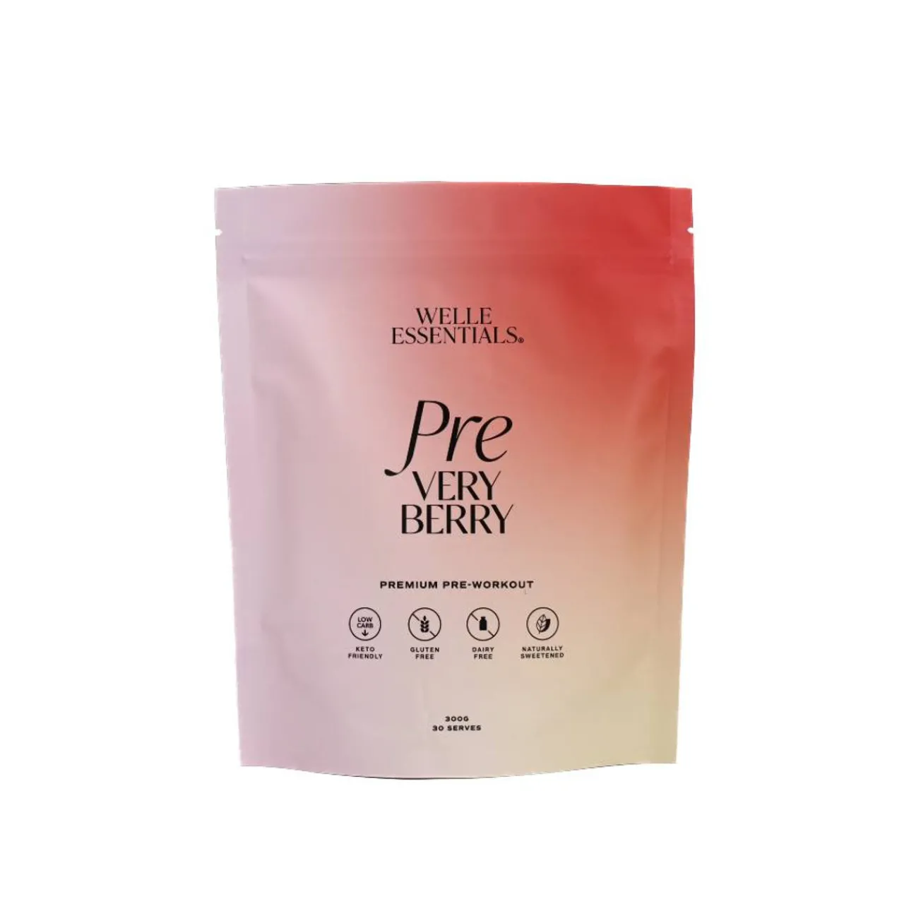 Grown Ups*Welle Essentials Pre (Premium Pre-Workout) - Very Berry