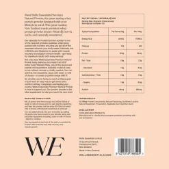 Self-Care|Self Care & Vitamins*Welle Essentials Premium Natural Protein - Vanilla