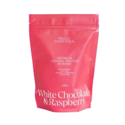 Self-Care|Self Care & Vitamins*Welle Essentials Premium Natural Protein - White Choc & Raspberry