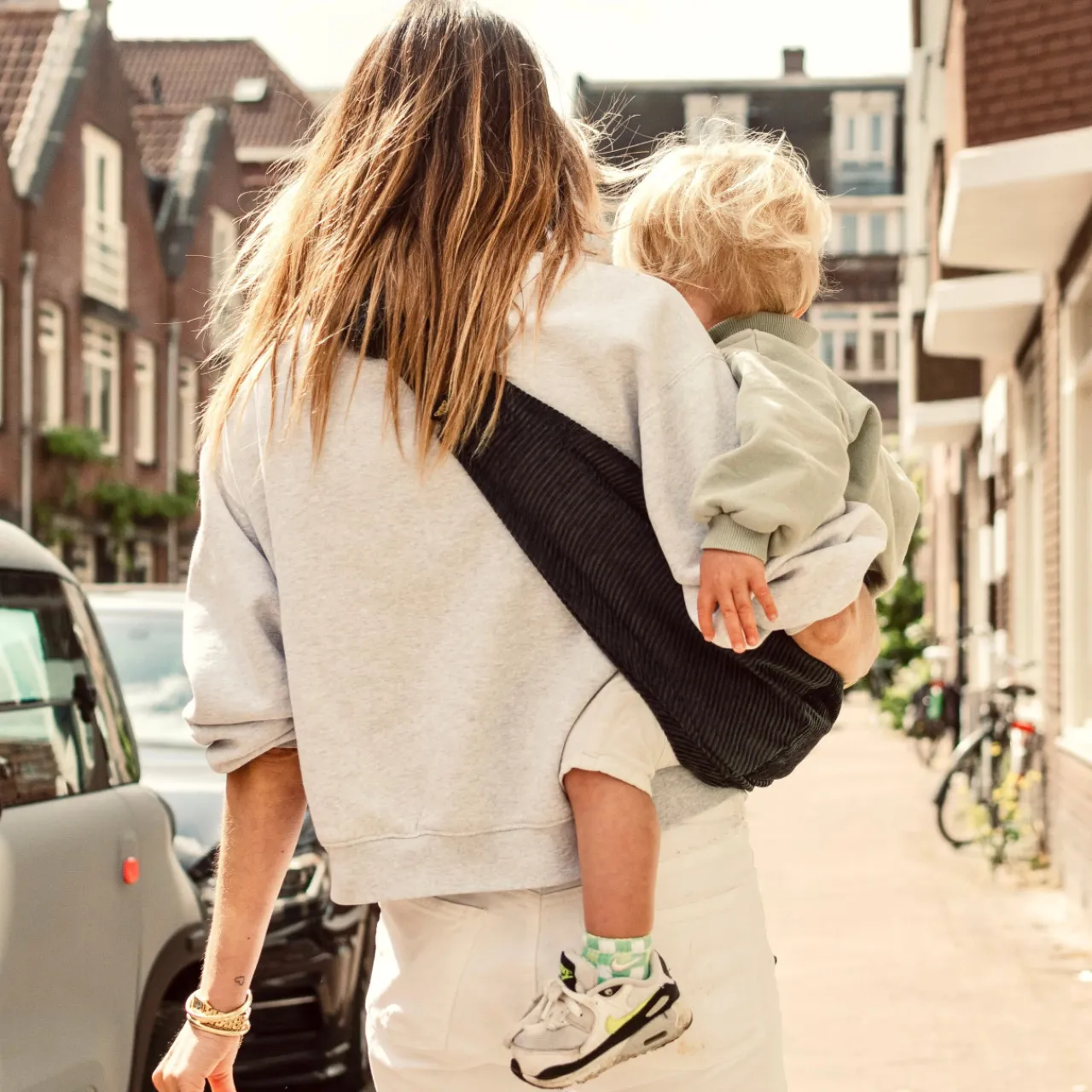 Toddler Carrying Aids*Wildride Toddler Carrier - Rib Corduroy