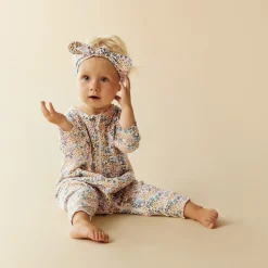 Sleepwear & Pjs*Wilson + Frenchy Wilson & Frenchy Organic Cotton Zipsuit with Feet - Current Season