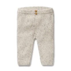Tops & Pants*Wilson + Frenchy Wilson & Frenchy Organic Knitted Legging Cookie and Cream