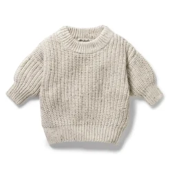 Tops & Pants*Wilson + Frenchy Wilson & Frenchy Organic Knitted Jumper Cookie and Cream