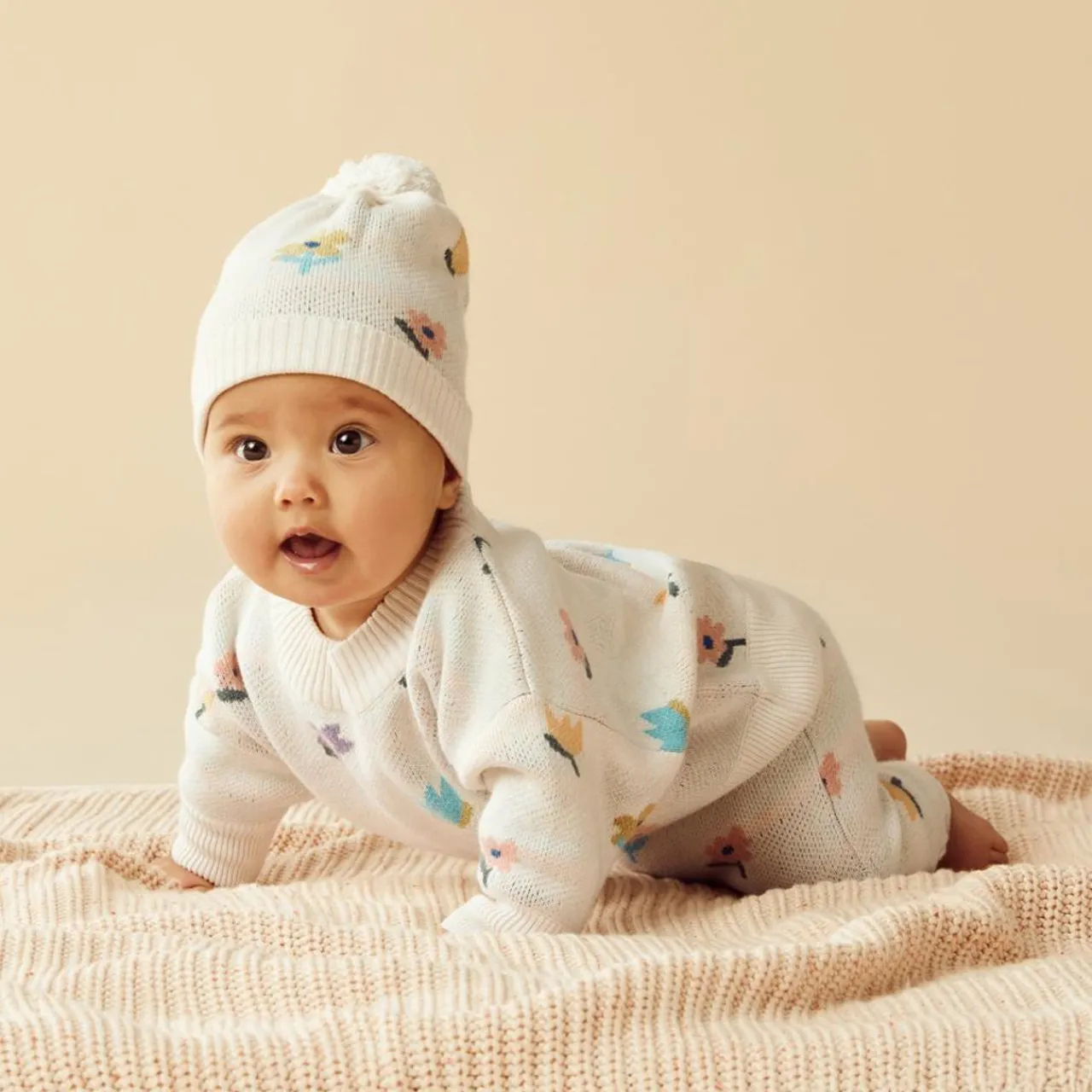 Tops & Pants*Wilson + Frenchy Wilson & Frenchy Organic Knitted Jacquard Jumper