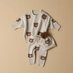 Tops & Pants*Wilson + Frenchy Wilson & Frenchy Organic Knitted Jacquard Jumper