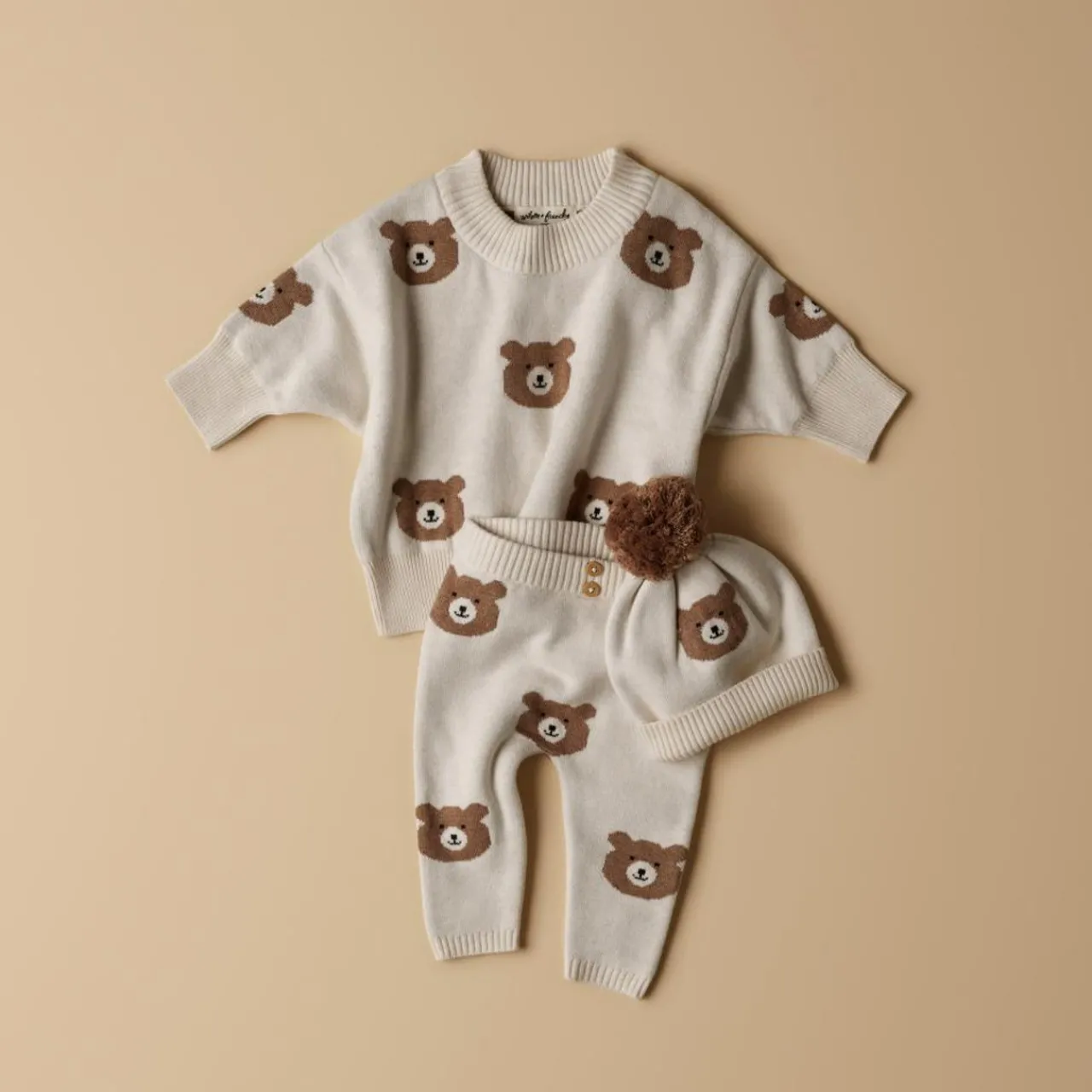 Tops & Pants*Wilson + Frenchy Wilson & Frenchy Organic Knitted Jacquard Jumper