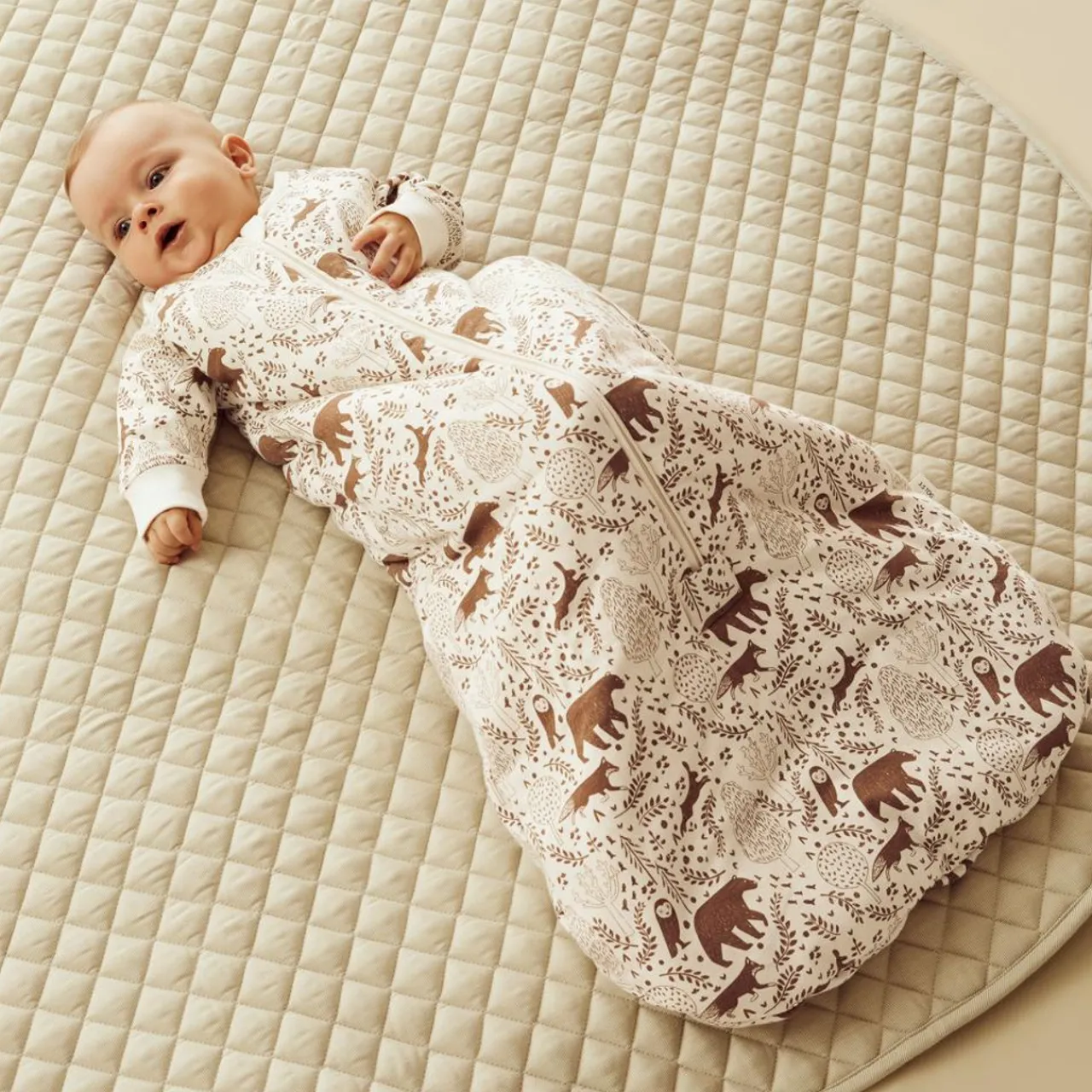 Winter Sleeping Bags*Wilson + Frenchy Wilson & Frenchy Organic Long Sleeved 3.5tog Sleeping Bag