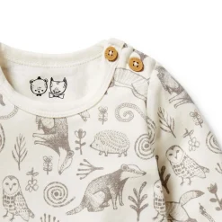 Bodysuits & Singlets*Wilson + Frenchy Wilson & Frenchy Organic Long Sleeve Bodysuit