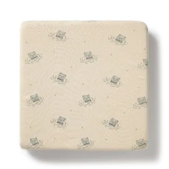 Cot Sheets|Bassinet & Co-Sleeper Bedding*Wilson + Frenchy Wilson & Frenchy Organic Pointelle Fitted Sheet