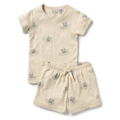 Sleepwear & Pjs*Wilson + Frenchy Wilson & Frenchy Organic Pointelle Short Sleeve Pyjamas