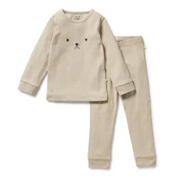 Sleepwear & Pjs*Wilson + Frenchy Wilson & Frenchy Organic Rib Long Sleeve Pyjamas