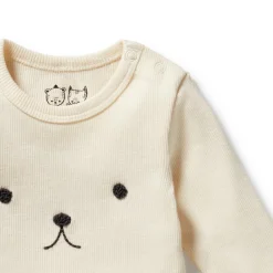 Bodysuits & Singlets*Wilson + Frenchy Wilson & Frenchy Organic Rib Long Sleeved Bodysuit