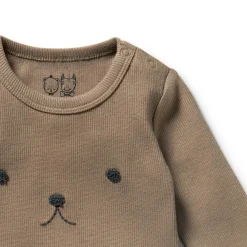 Bodysuits & Singlets*Wilson + Frenchy Wilson & Frenchy Organic Rib Long Sleeved Bodysuit