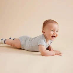 Bodysuits & Singlets*Wilson + Frenchy Wilson & Frenchy Organic Rib Short Sleeve Bodysuit