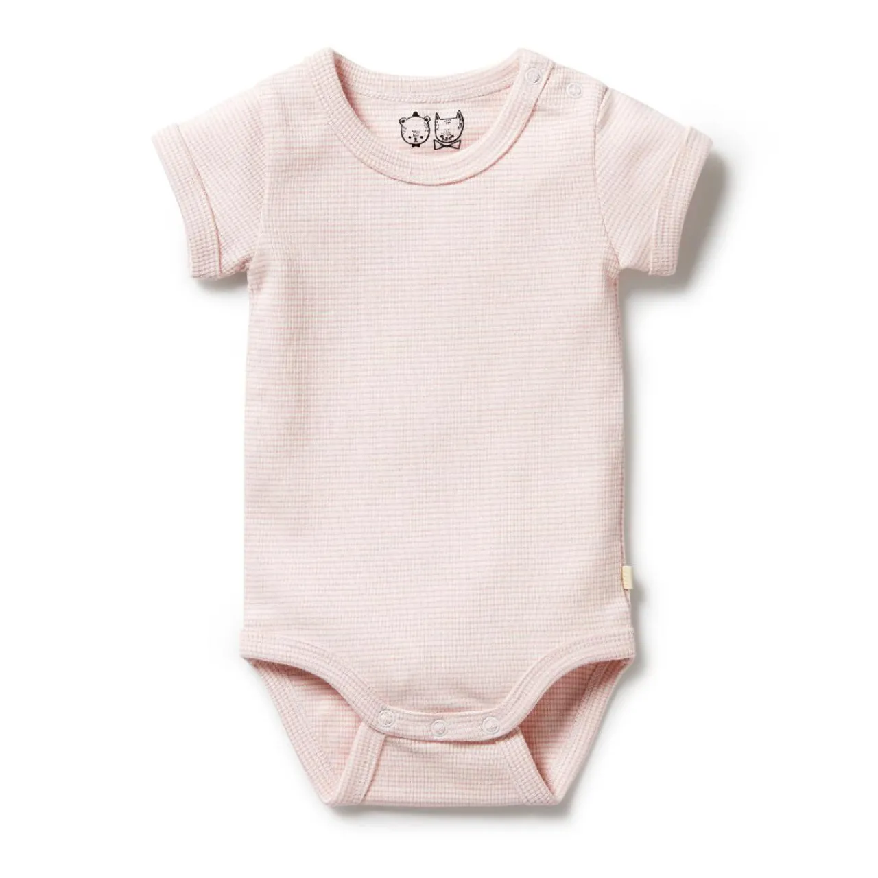 Bodysuits & Singlets*Wilson + Frenchy Wilson & Frenchy Organic Rib Short Sleeve Bodysuit