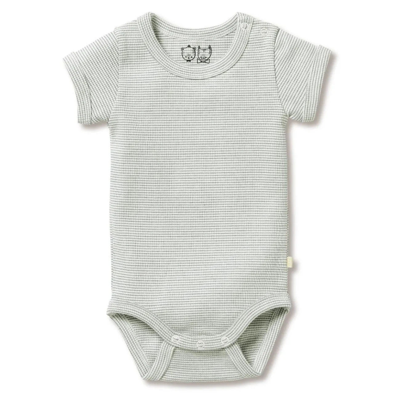 Bodysuits & Singlets*Wilson + Frenchy Wilson & Frenchy Organic Rib Short Sleeve Bodysuit