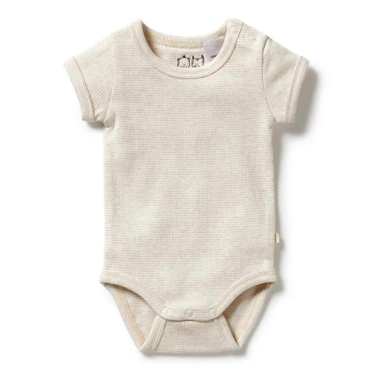 Bodysuits & Singlets*Wilson + Frenchy Wilson & Frenchy Organic Rib Short Sleeve Bodysuit