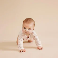 Bodysuits & Singlets*Wilson + Frenchy Wilson & Frenchy Organic Stripe Rib Kimono Bodysuit