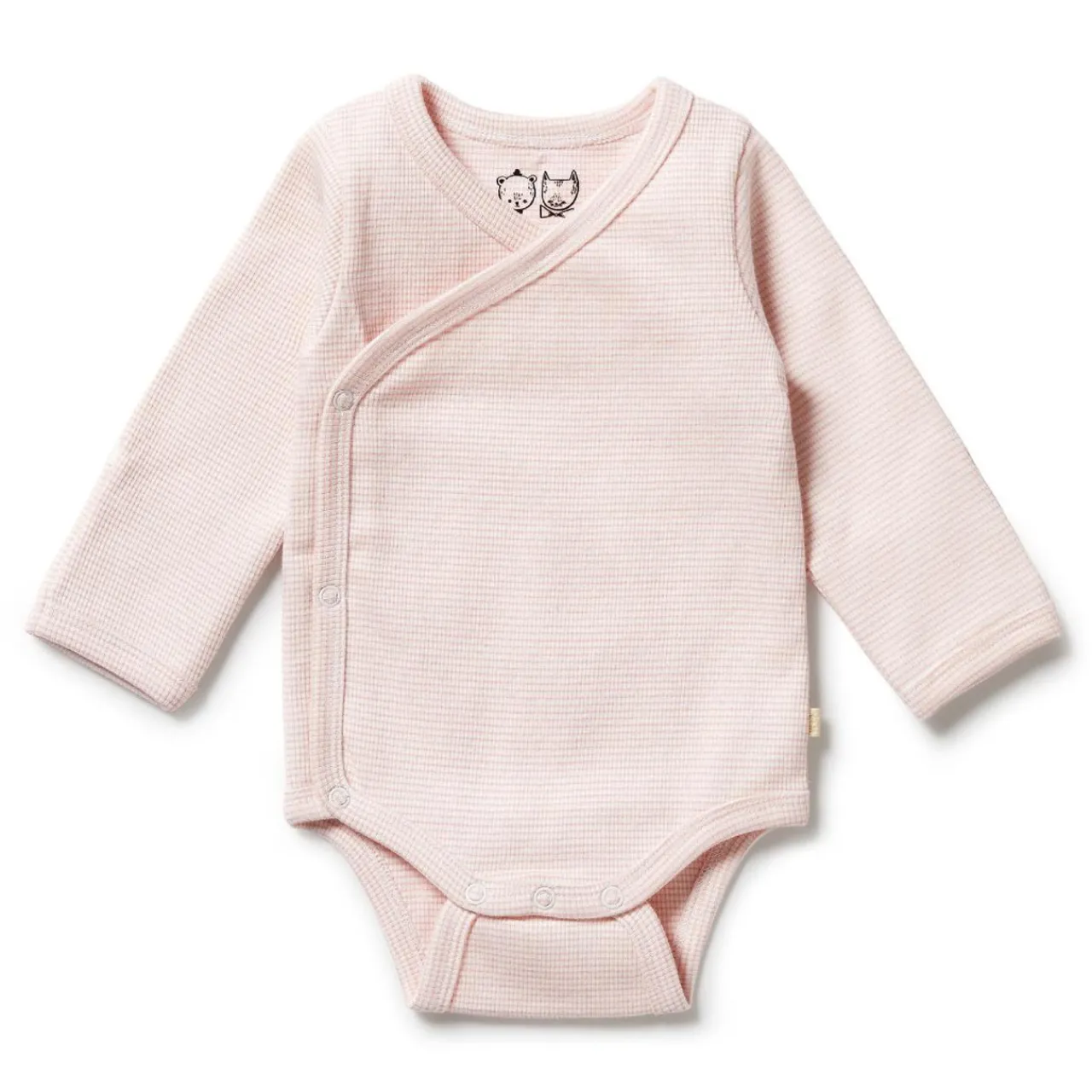 Bodysuits & Singlets*Wilson + Frenchy Wilson & Frenchy Organic Stripe Rib Kimono Bodysuit