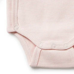 Bodysuits & Singlets*Wilson + Frenchy Wilson & Frenchy Organic Stripe Rib Kimono Bodysuit