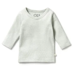 Tops & Pants*Wilson + Frenchy Wilson & Frenchy Organic Stripe Rib Long Sleeve Top