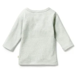 Tops & Pants*Wilson + Frenchy Wilson & Frenchy Organic Stripe Rib Long Sleeve Top