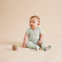 Tops & Pants*Wilson + Frenchy Wilson & Frenchy Organic Stripe Rib Leggings