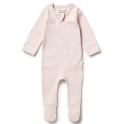 Sleepwear & Pjs*Wilson + Frenchy Wilson & Frenchy Organic Stripe Rib Zipsuit with Feet