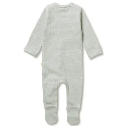 Sleepwear & Pjs*Wilson + Frenchy Wilson & Frenchy Organic Stripe Rib Zipsuit with Feet